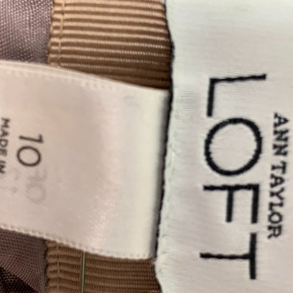 Ann Taylor Loft Mini Skirt Sz 10 - Picture 4 of 5